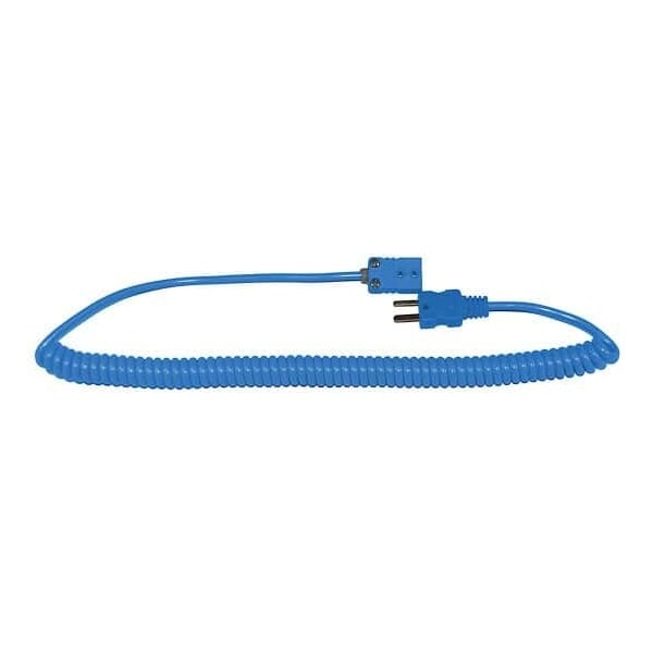 Type-T, Coiled Ext Cable, Male Mini Conn